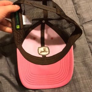 John Deere Accessories - Ladies pink John Deere hat John Deere Accessories - Ladies pink John Deere hat